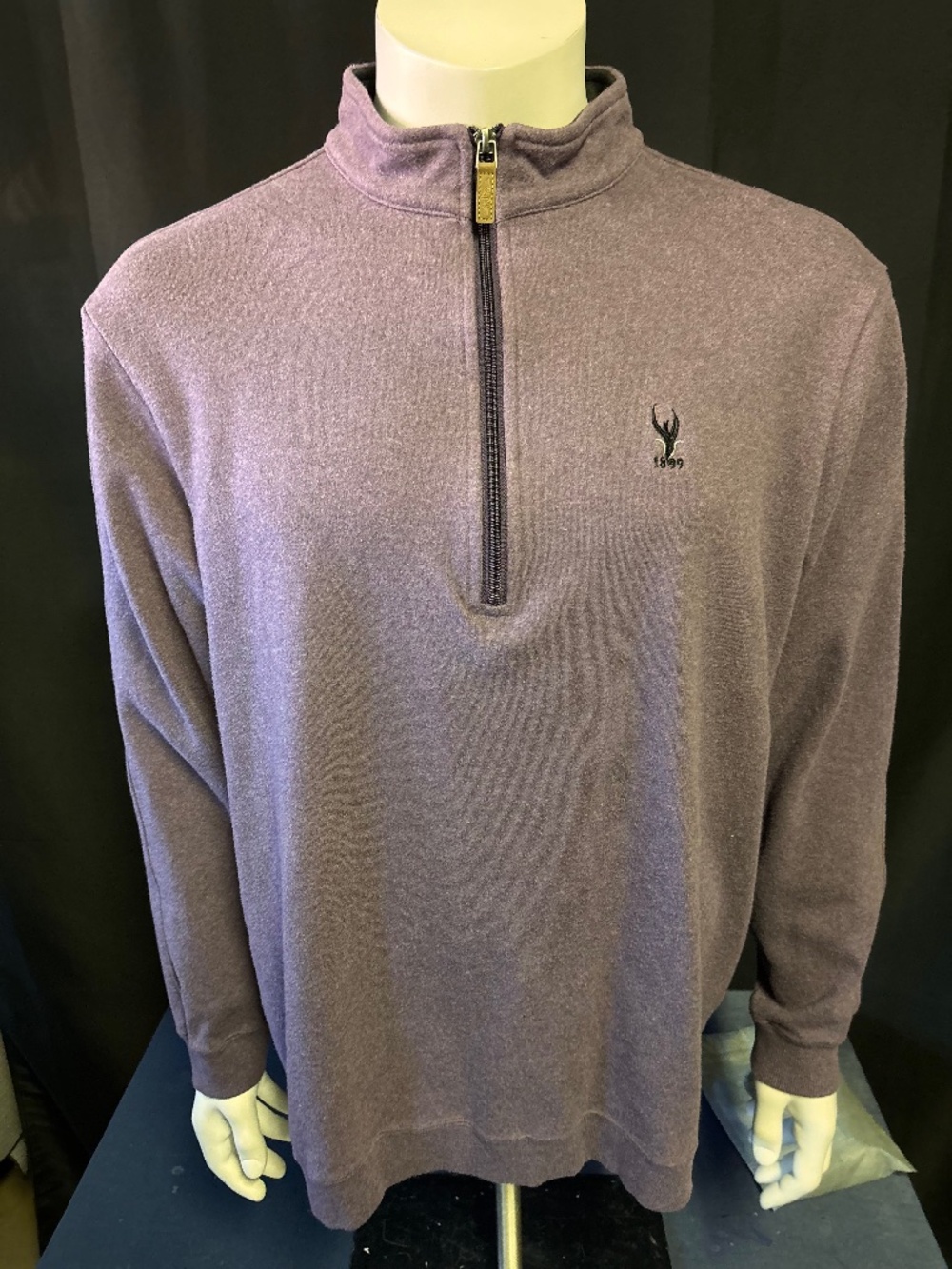 Nice mens XL Straight Down thick quarter zip golf jacket from Phoenix CC